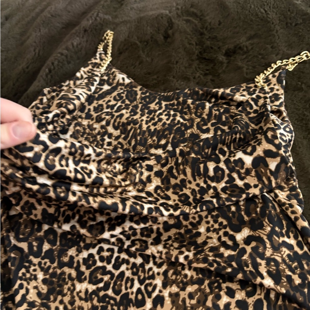 Women’s Bebe leopard dress - Picture 4 of 6